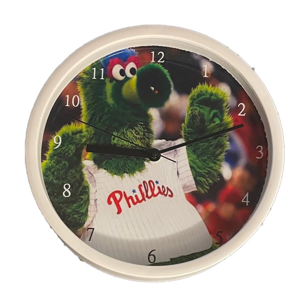 Phillies Phanatic 9" Wall Clock